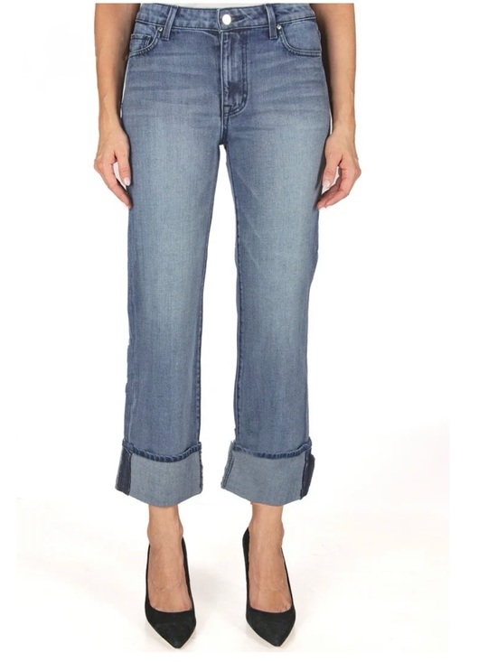 Fidelity Denim Denim - Women’s Fidelity Denim - Cali Cuff Jean, size 25, Acme Blue